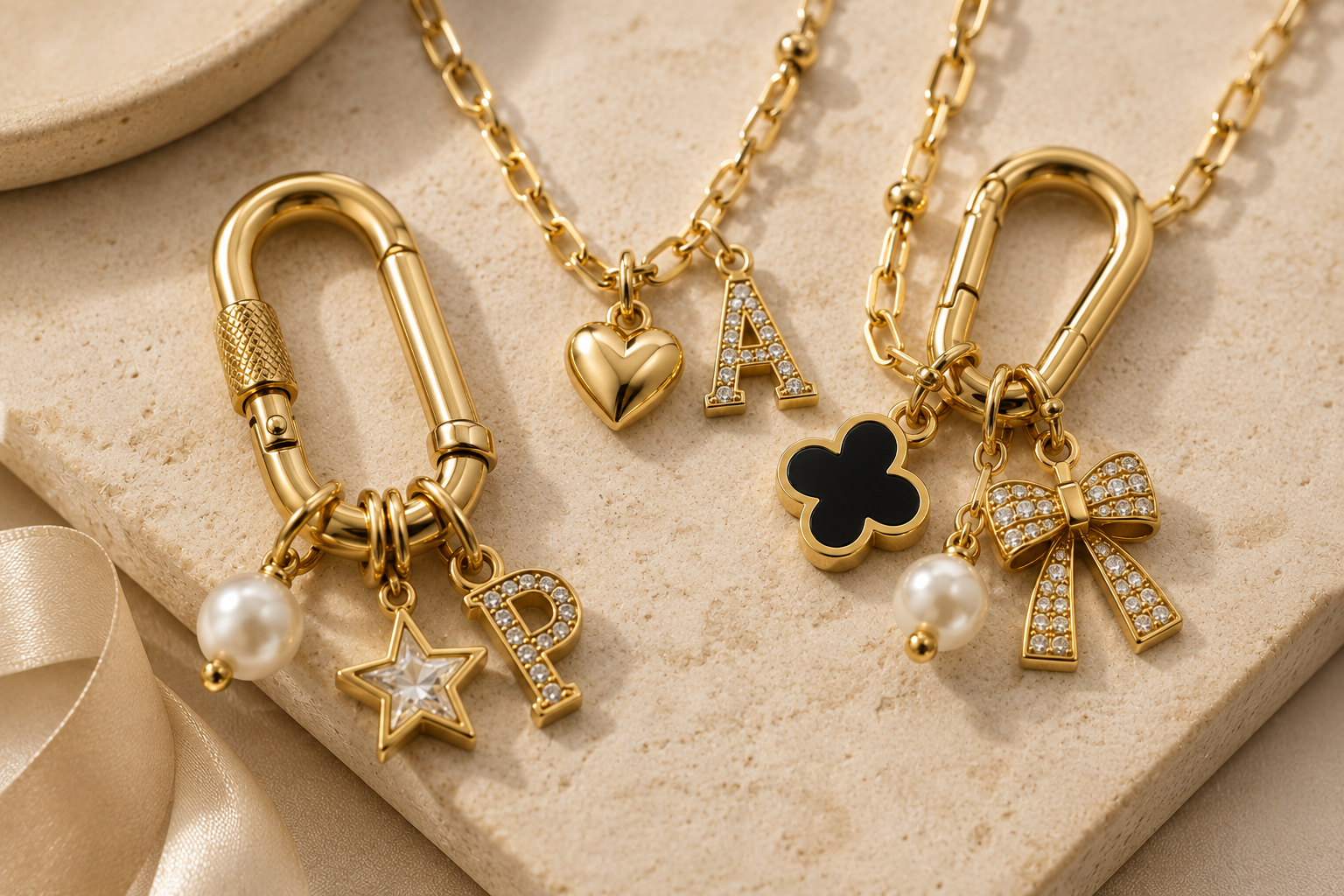 Clip and Click Station carabiner charms