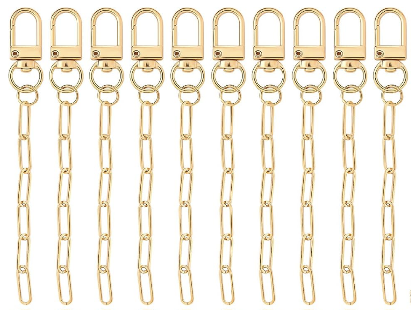 Keychain Clip + Extender Chain