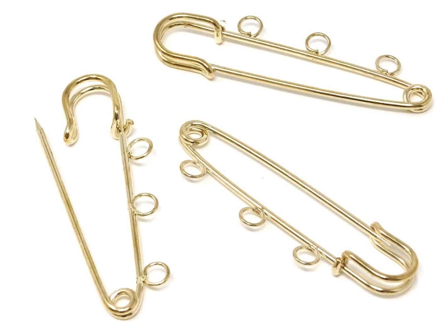 Safety Pin Brooch