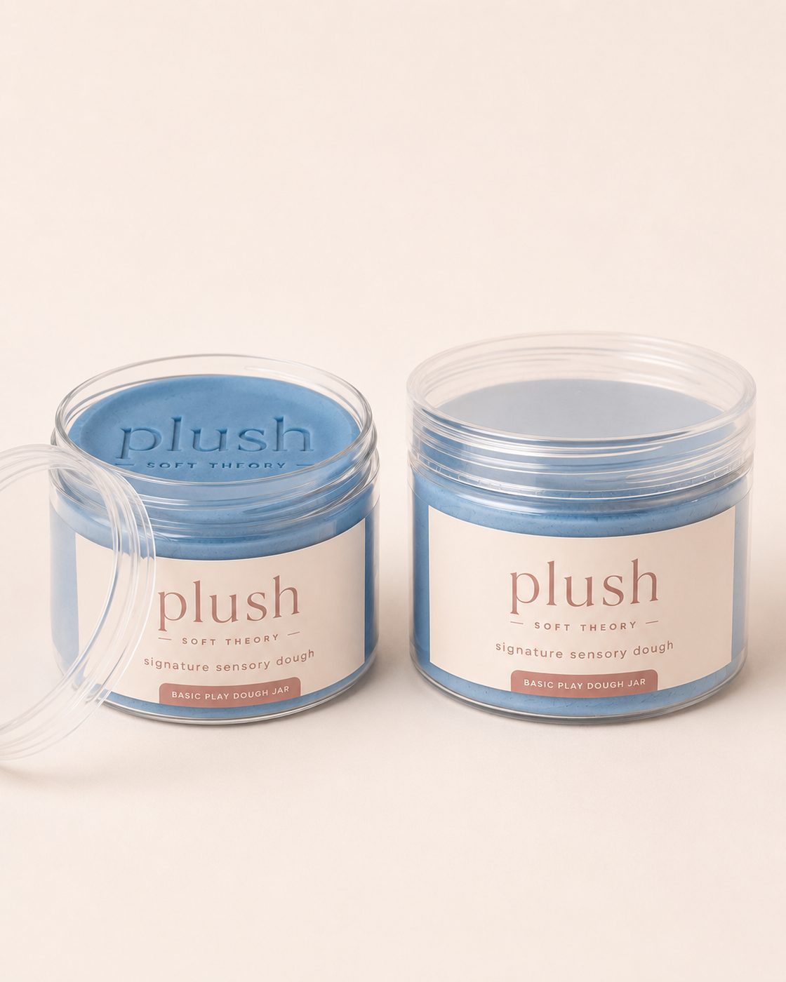 Deep Blue play dough