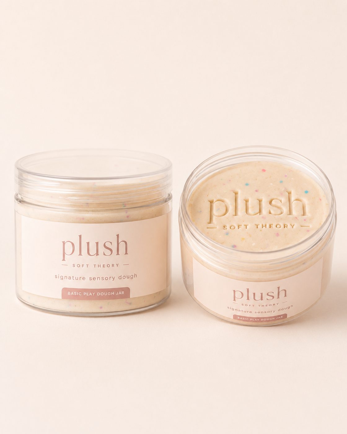 Vanilla Confetti play dough