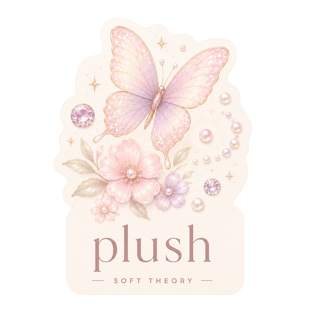 Butterfly Bloom sticker 1