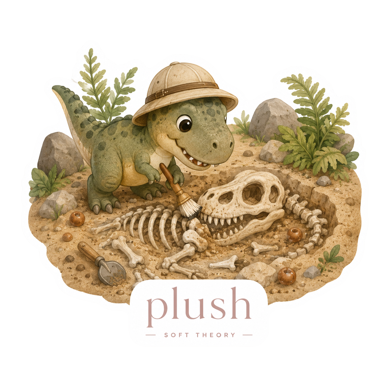Dino Dig sticker 1