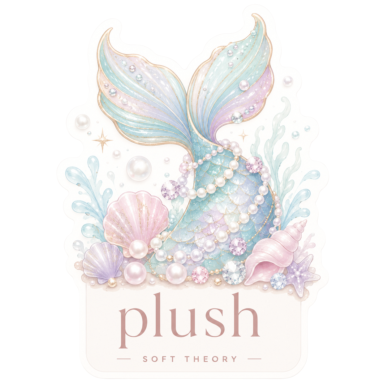 Mermaid Treasure sticker 1
